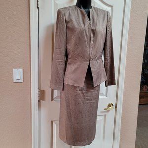 Designer Adrianna Papell Silk Suit - EUC!